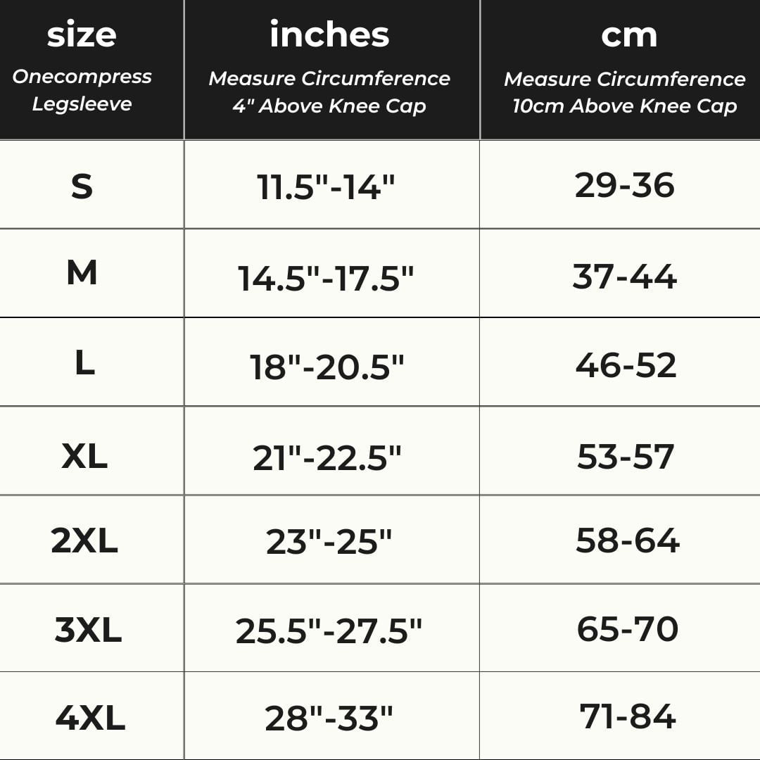 Premium Bamboo Leg Sleeve (Single)
